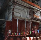 寧城光大熱力130T、65T往復(fù)爐排熱水爐